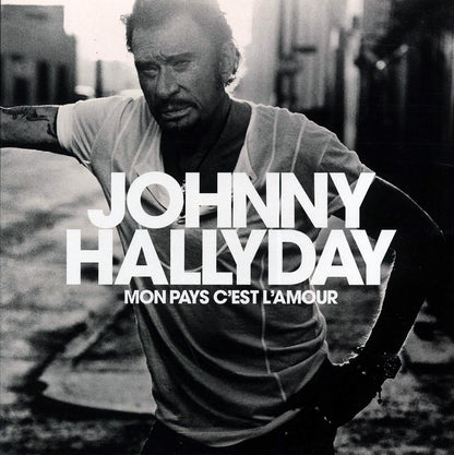 Johnny Hallyday - Mon Pays C'Est L'Amour (2xLP) (white vinyl) Vinyl Record