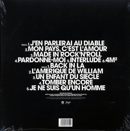 Johnny Hallyday - Mon Pays C'Est L'Amour (2xLP) (white vinyl) Vinyl Record