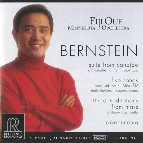 the album cover for Minnesota Orchestra - Suite from Candide / Five Songs