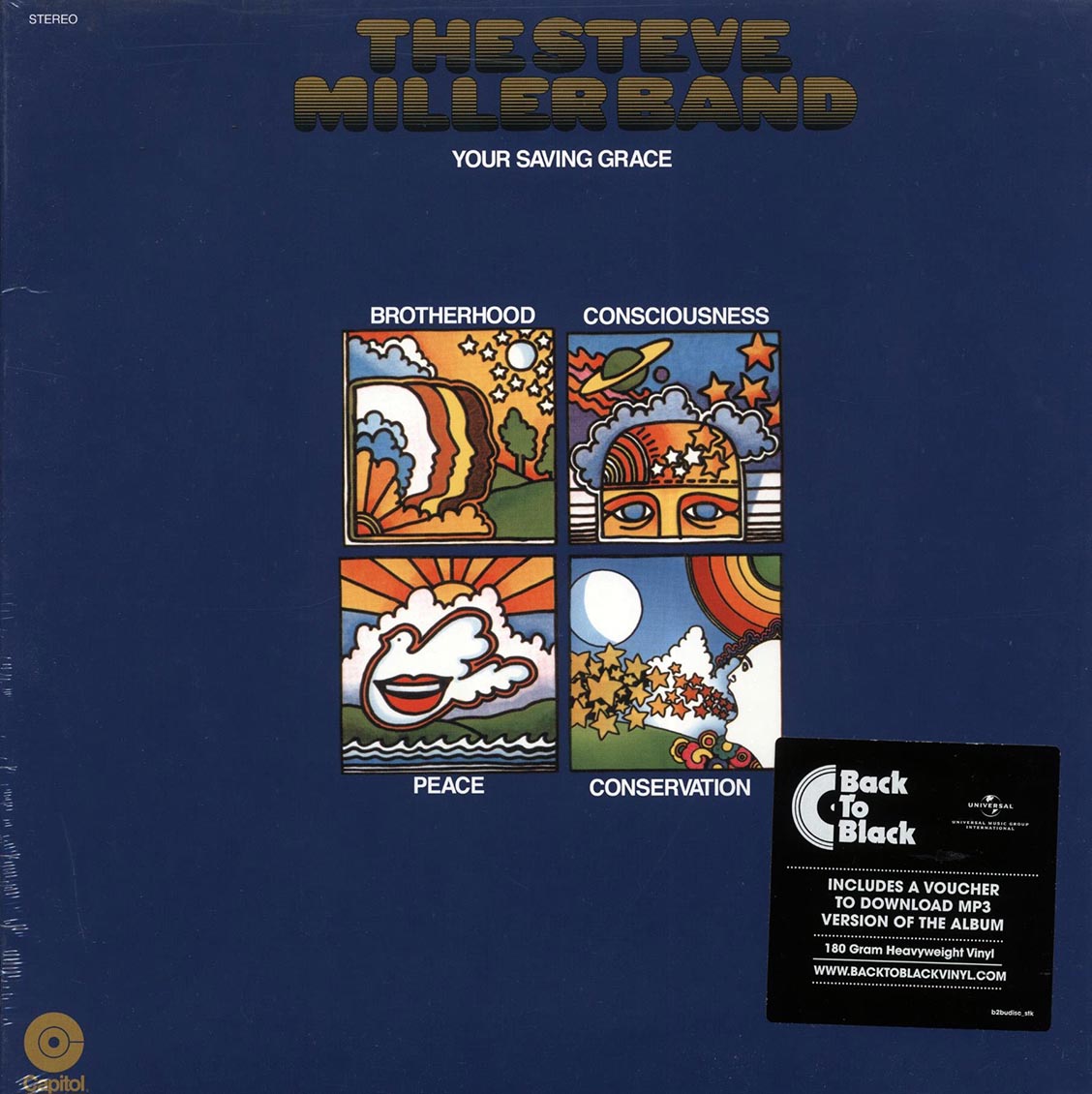 Steve Miller Band Your Saving Grace incl. mp3 180g Vinyl Record