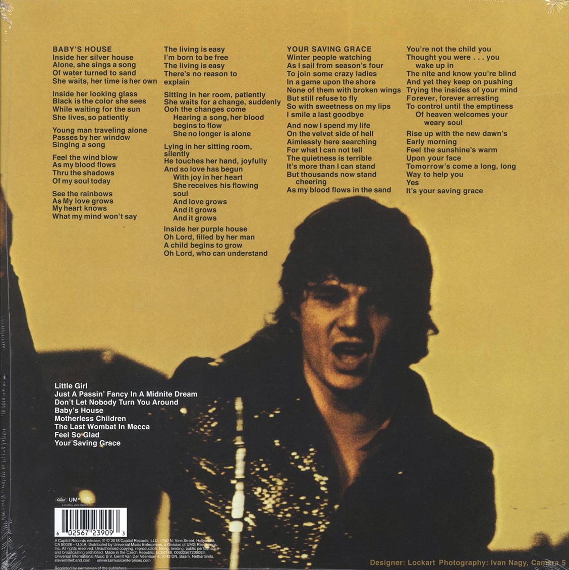 Steve Miller Band Your Saving Grace incl. mp3 180g Vinyl Record