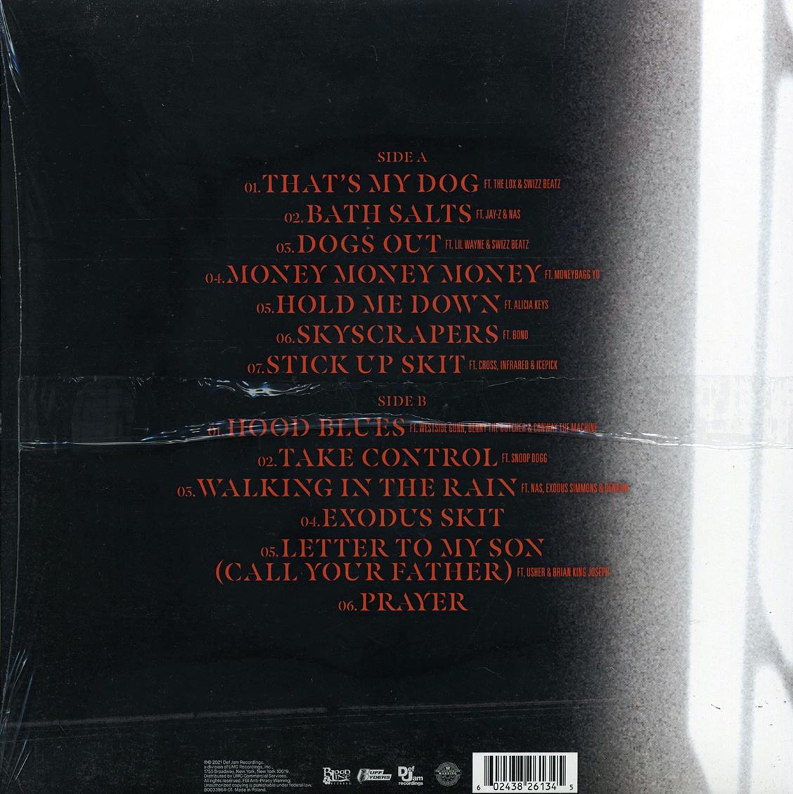 DMX - Exodus Vinyl Record