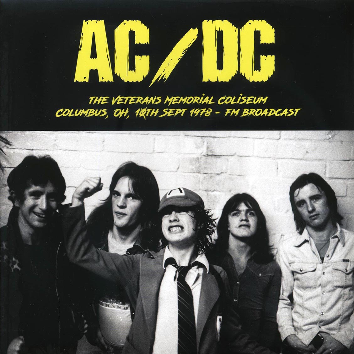 ACDC The Veterans Memorial Coliseum, Columbus, OH, 10th Sept 1978 FM Broadcast ltd. 500 copies made Vinyl Record