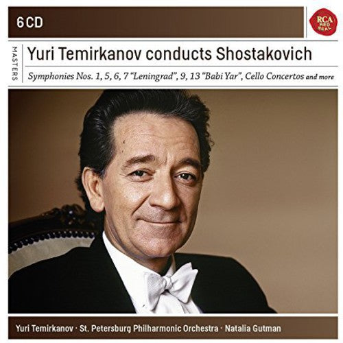 Yuri Temirkanov Conducts Shostakovitch [Box Set] Music CD