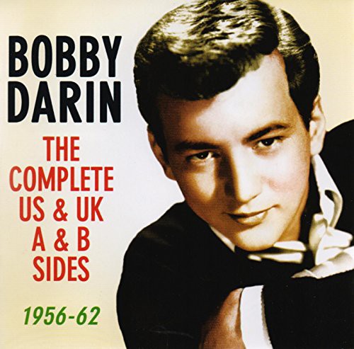the album cover for Bobby Darin - Complete Us & UK a & B Sides 1956-62
