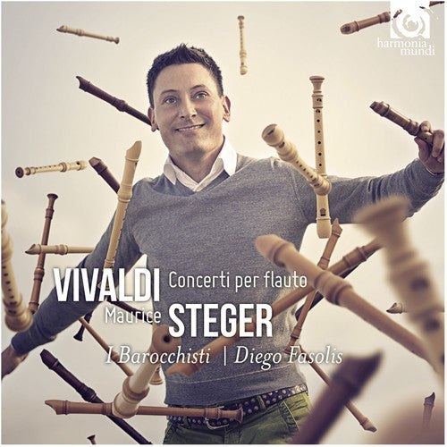 Vivaldi / Steger / Fasolis / I Barocchisti - Concerti Per Flauto - Music CD