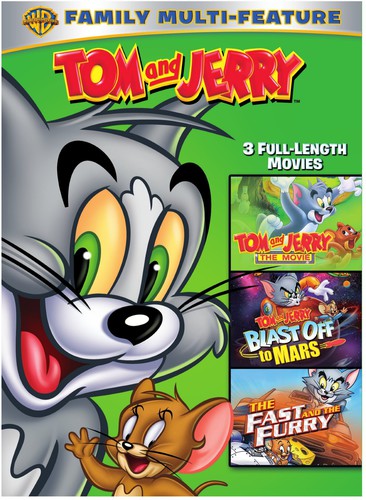 Tom & Jerry Movies 3-pack - Tom & Jerry Movies 3-pack - DVD