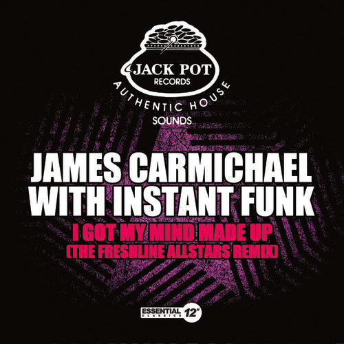 the album cover for Instant Funk - I Got My Mind Made Up
