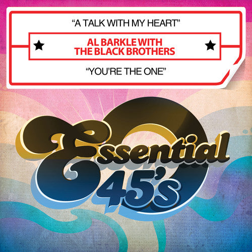 the album cover for Al Barkle - Talk with My Heart / You're the One