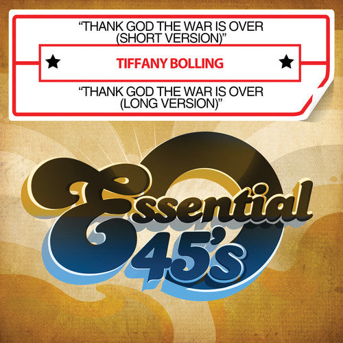 Bolling,tiffany - Thank God The War Is Over - Music CD Single