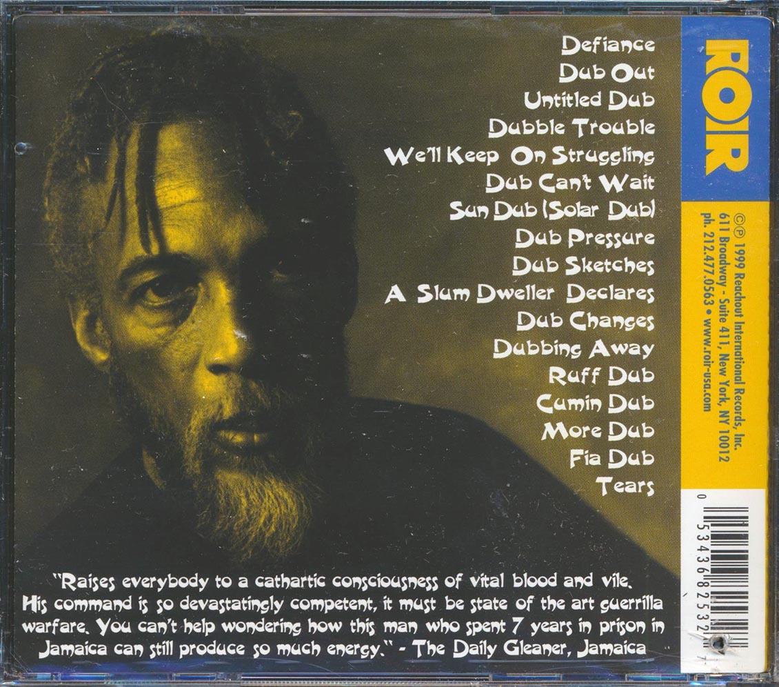 Oku Onuora Dubbin' Away marked/ltd stock Music CD