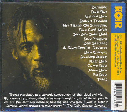 Oku Onuora Dubbin' Away marked/ltd stock Music CD