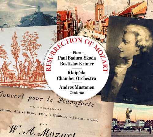 the album cover for W Mozart A - Resurrection of Mozart
