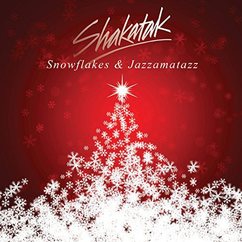 the album cover for Shakatak - Snowflakes & Jazzamatazz: Christmas Album