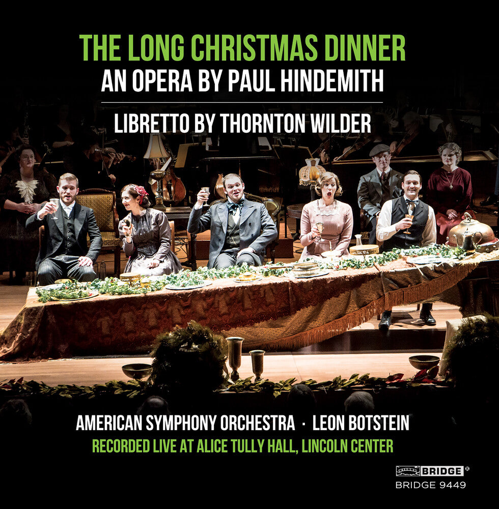 Paul Hindemith: The Long Christmas Dinner Music CD