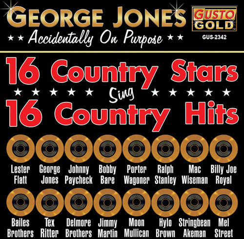 Jones,george & Friends - 16 Country Stars Sing 16 Country Hits - Music CD