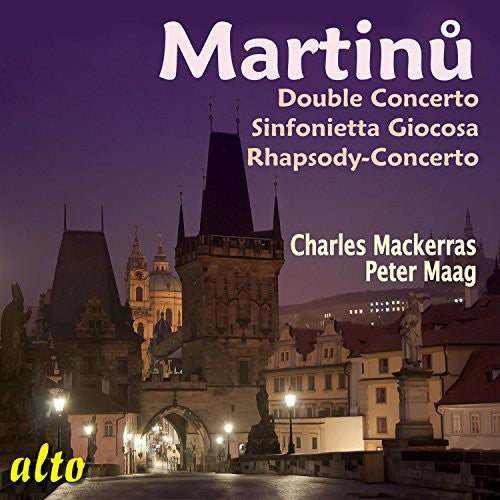 Double Concerto / Sinfonietta Giocosa / Rhapsody Music CD