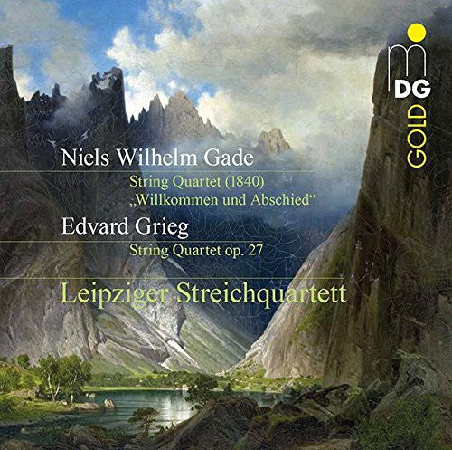 Gade / Grieg / Leipzig String Quartet - Willkommen Und Abschied / String Quartet Op.27 - Music CD