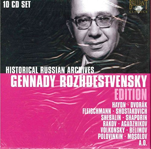 Rozhdestvensky Edition Vol 1 Music CD