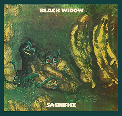 the album cover for Black Widow - Sacrifice