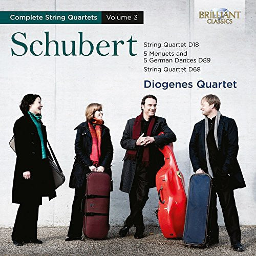 Schubert / Diogenes Qrt - Comp Str Qrts Vol. 3 - Music CD