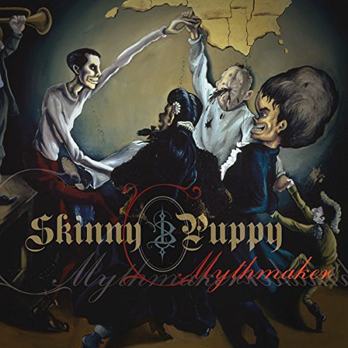 the album cover for Skinny Puppy - Mythmaker [Digipak]