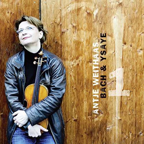 the album cover for J Bach S / Weithaas,Antje - Violin Sonatas [Digipak]