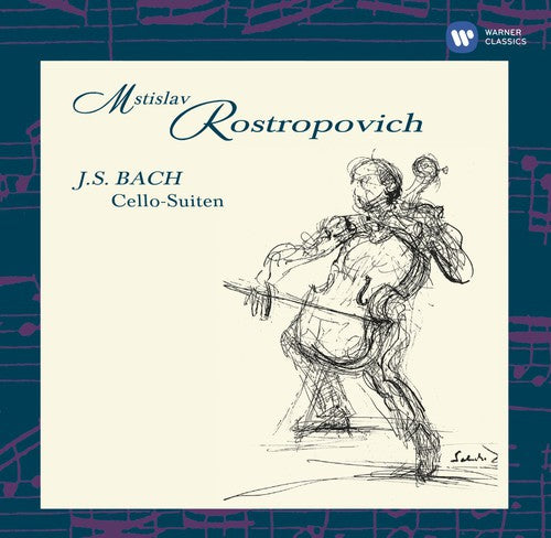 Bach / Rostropovich - Cello Suites - Music CD