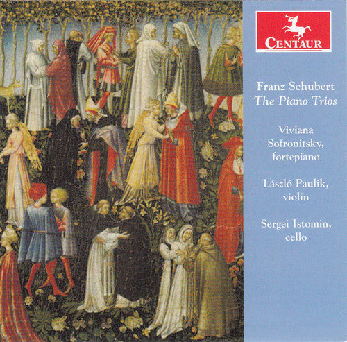 the album cover for Schubert / Sofronitsky / Paulik / Istomin - Pno Trios