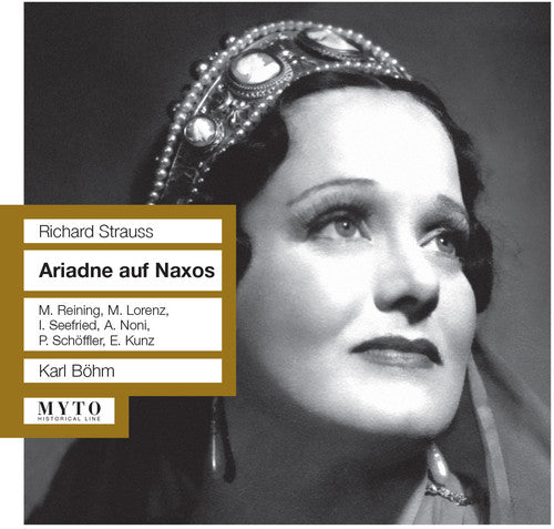 the album cover for R Strauss / Muzzarelli / Schoffler / Seefreid - Ariadne Auf Naxos