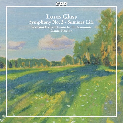 the album cover for Glass / Raiskin / Rhenish Phil Orch - Complete Syms 1