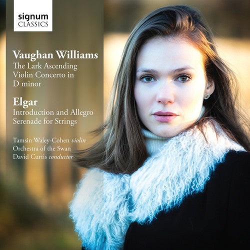 the album cover for Elgar / Williams / Waley-Cohen / Orch Of The Swan - Lark Ascending