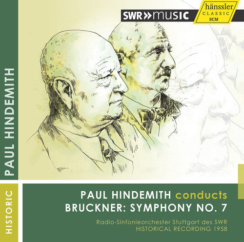 the album cover for Bruckner / Hindemith / Swr Radio Sym Orch - Sym 7