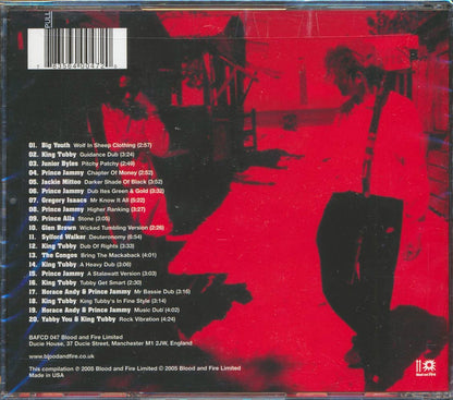 Prince Jammy, King Tubby, Sylford Walker, Etc - Run It Red: 10 Years Of Blood & Fire Classics (20 tracks) Music CD
