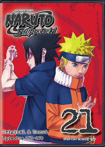 Naruto Shippuden Uncut Set 21 - Naruto Shippuden Uncut Set 21 - DVD