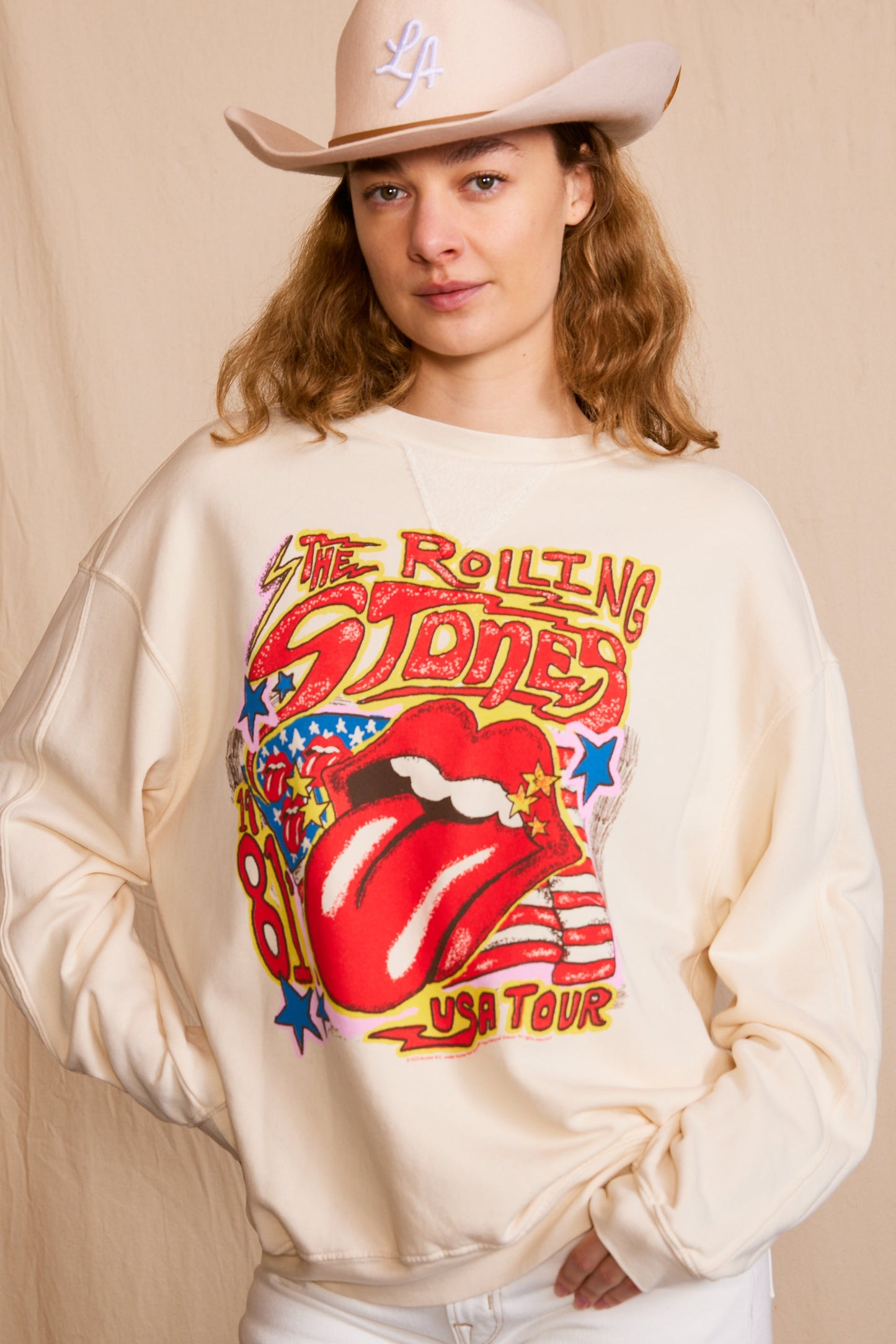 The Rolling Stones USA Tour Pullover Sweatshirt