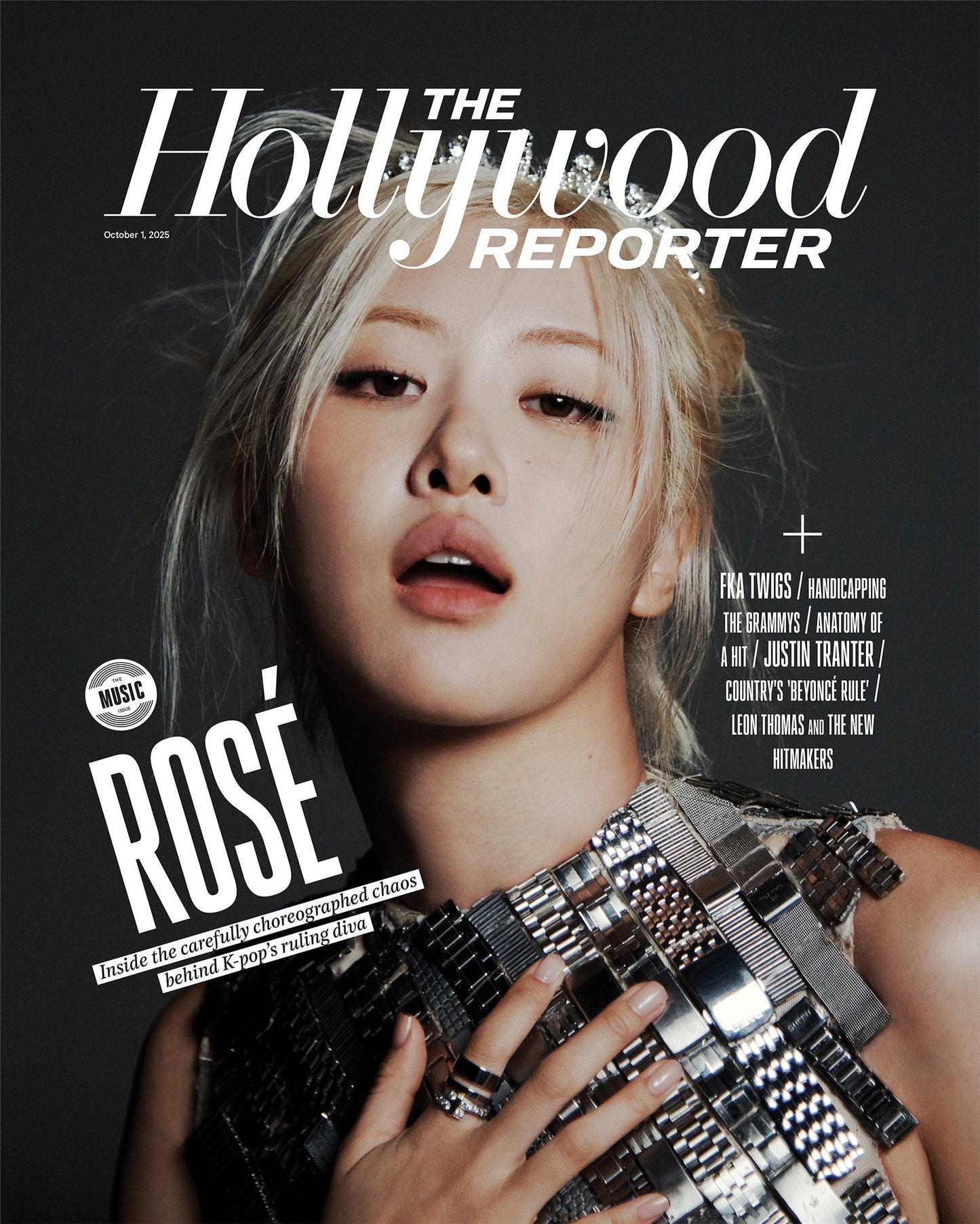 The Hollywood Reporter - 25.10.01 Edition: FKA Twigs Reclaims Her Groove, Justin Tranter's Choice Words For The Industry, The Carefully Choreographed Chaos Behind K-Pop's Ruling Diva Rosé & More!