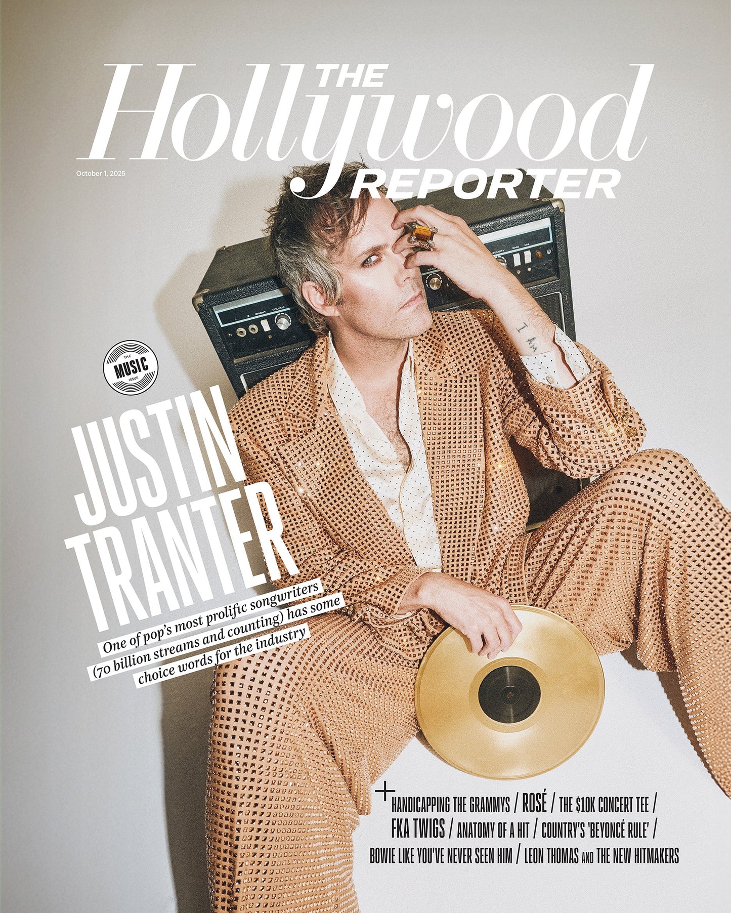 The Hollywood Reporter - 25.10.01 Edition: FKA Twigs Reclaims Her Groove, Justin Tranter's Choice Words For The Industry, The Carefully Choreographed Chaos Behind K-Pop's Ruling Diva Rosé & More!