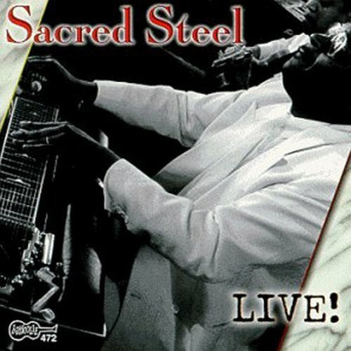 the album cover for Sacred Steel-Live! - Sacred Steel Live