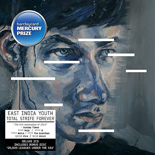 the album cover for East India Youth - Total Strife Forever