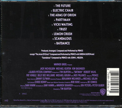 Prince - Batman: Motion Picture Soundtrack Music CD