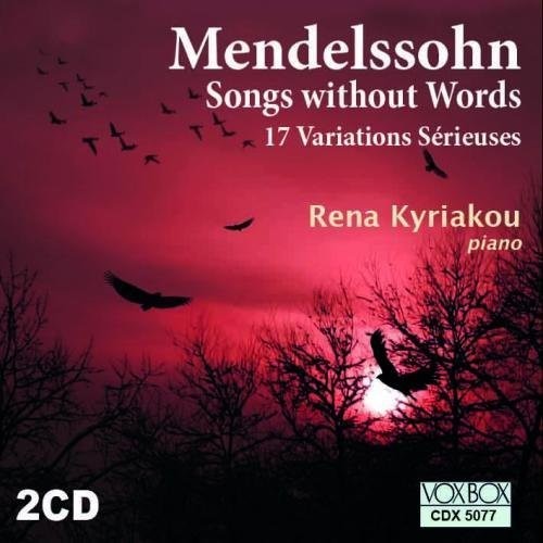 Mendelssohn / Kyriakou,rena - Songs Without Words - Music CD