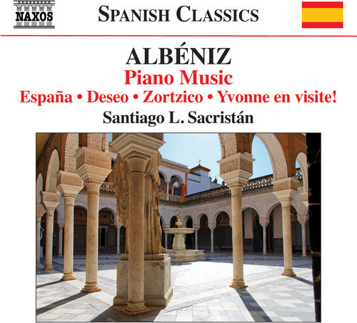 the album cover for Isaac Albeniz - Pno Music Vol. 6
