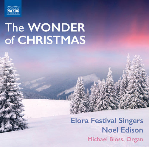 the album cover for Britten / Rutter / Tavener - The Wonder of Christmas