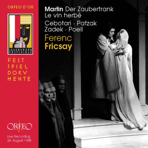 the album cover for Martin / Fricsay / Patzak / Cebotari / Koreh - Der Zaubertrank