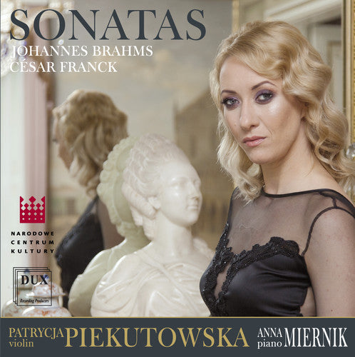 the album cover for Brahms / Franck - Sons