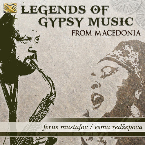 the album cover for Mustaov / Redzepova - Legends of Gypsy Music from Macedonia
