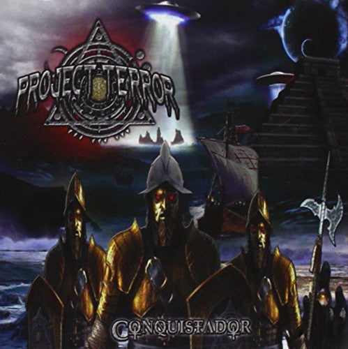 the album cover for Project Terror - Conquistador
