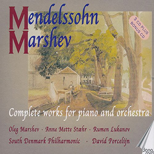 Mendelssohn / Marshev,oleg - Complete Works For Piano & Orchestra - Music CD