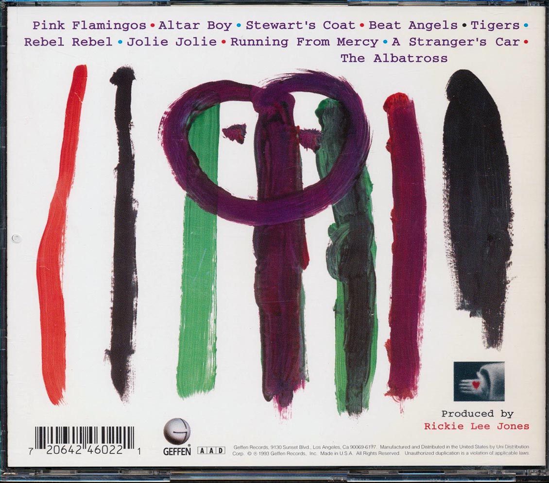 Rickie Lee Jones - Traffic From Paradise Music CD